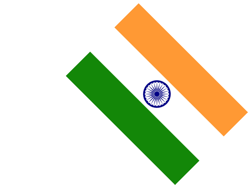 India - Car Flag - India World Country National Flags Rectangle Refrigerator (1076x875), Png Download