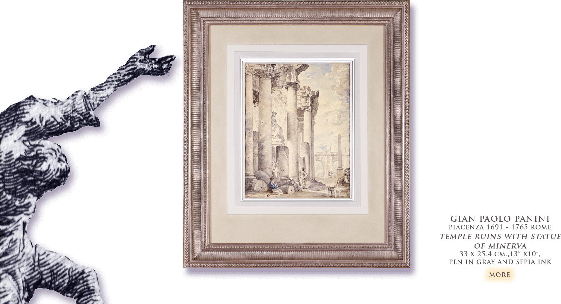 Hubert Robert, 1733 1808, Ran From June 26 October - Picture Frame (1988x1217), Png Download