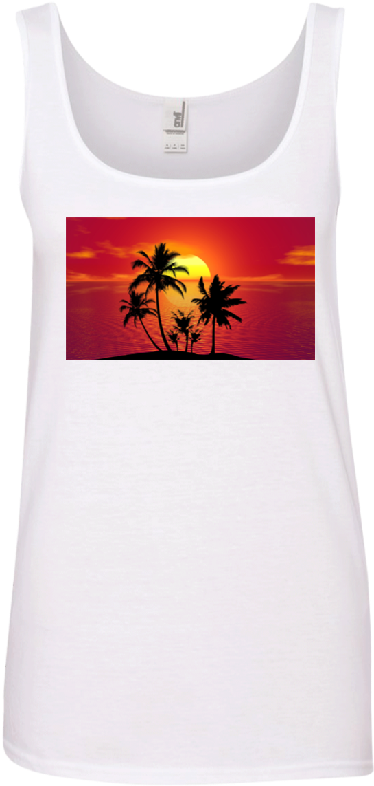 Tropical Dream Ladie's Shirts - Tropischer Mousepads (1155x1155), Png Download