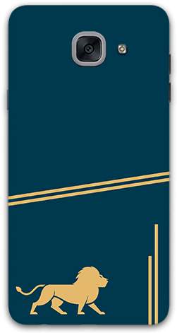 Lion With Cross Slider Stipes Samsung J7 Max Mobile - Smartphone (600x600), Png Download