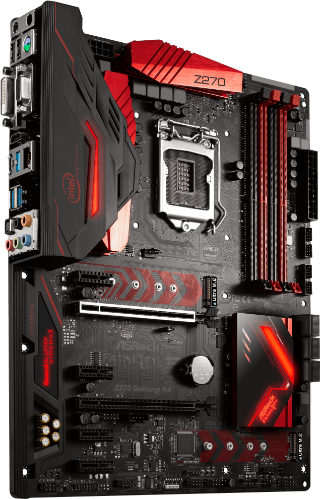 Asrock Featured Products - Asrock Fatal1ty H270 Performance (1200x1000), Png Download