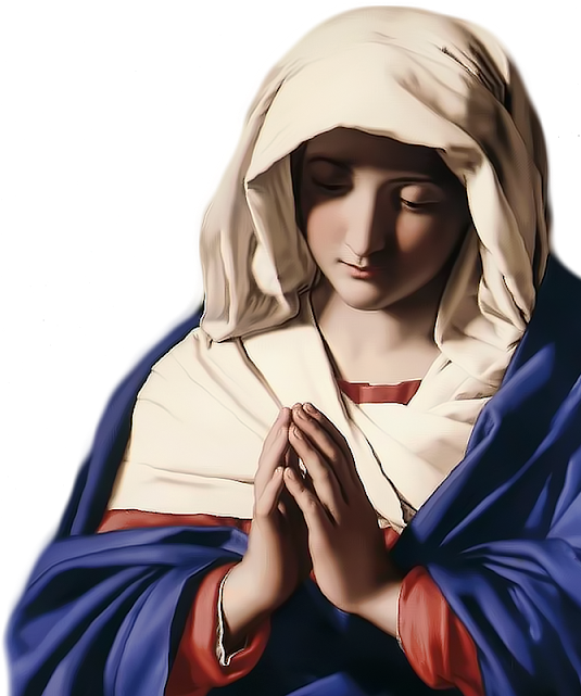 Publicado Por Paz En La Tormenta - Mother Mary Png (640x640), Png Download