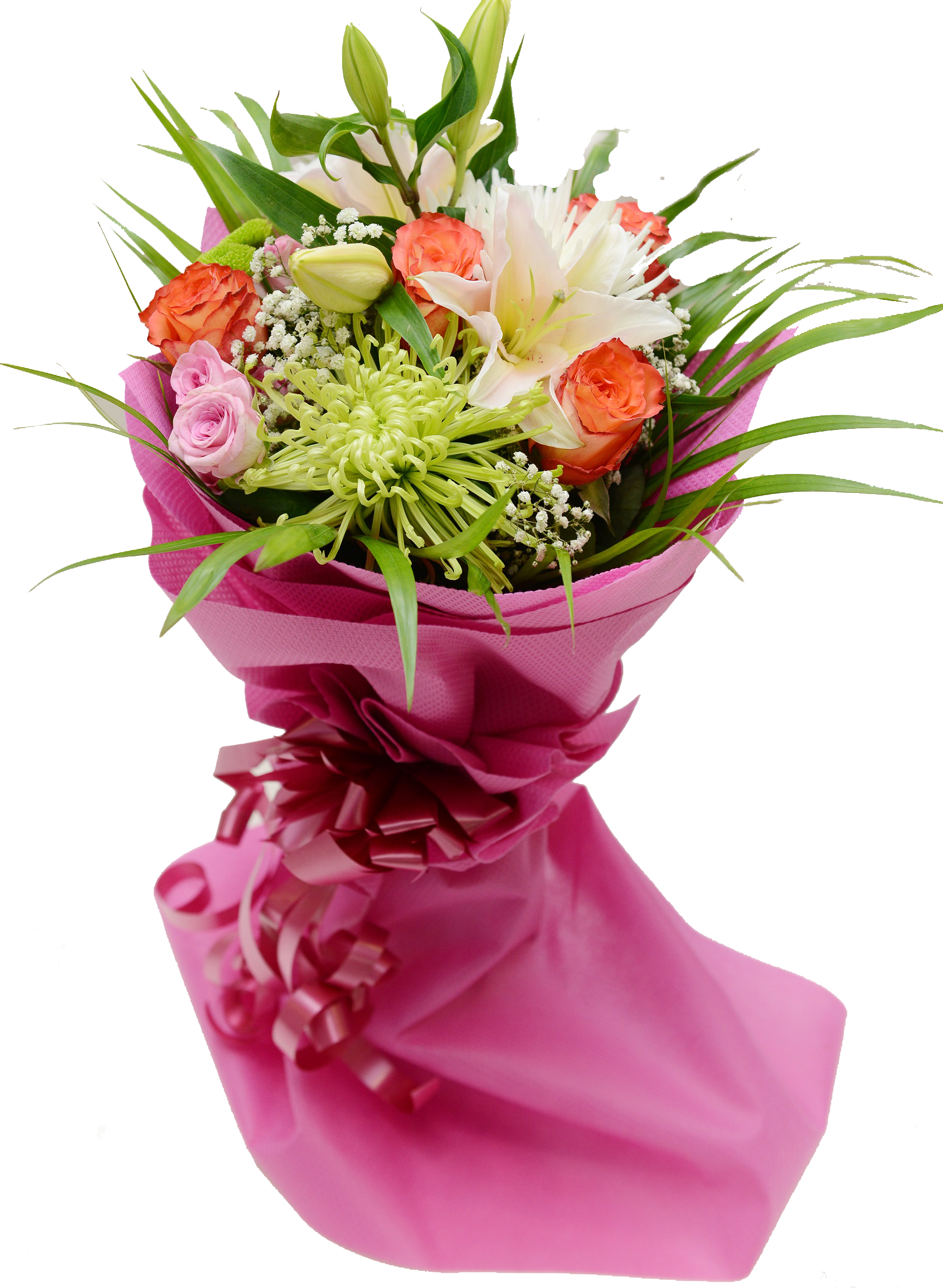 Smile & Shine Bouquet - Flower Bouquet (1692x2310), Png Download