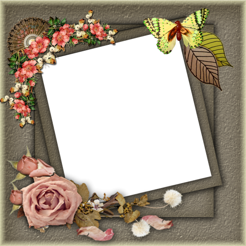 Frame Png,frame Png Pictures,frame Png Floral - Frames (500x500), Png Download