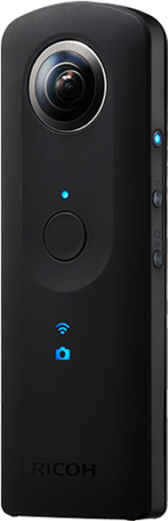 Theta S 360 Camera - Ricoh Theta S Png (640x620), Png Download