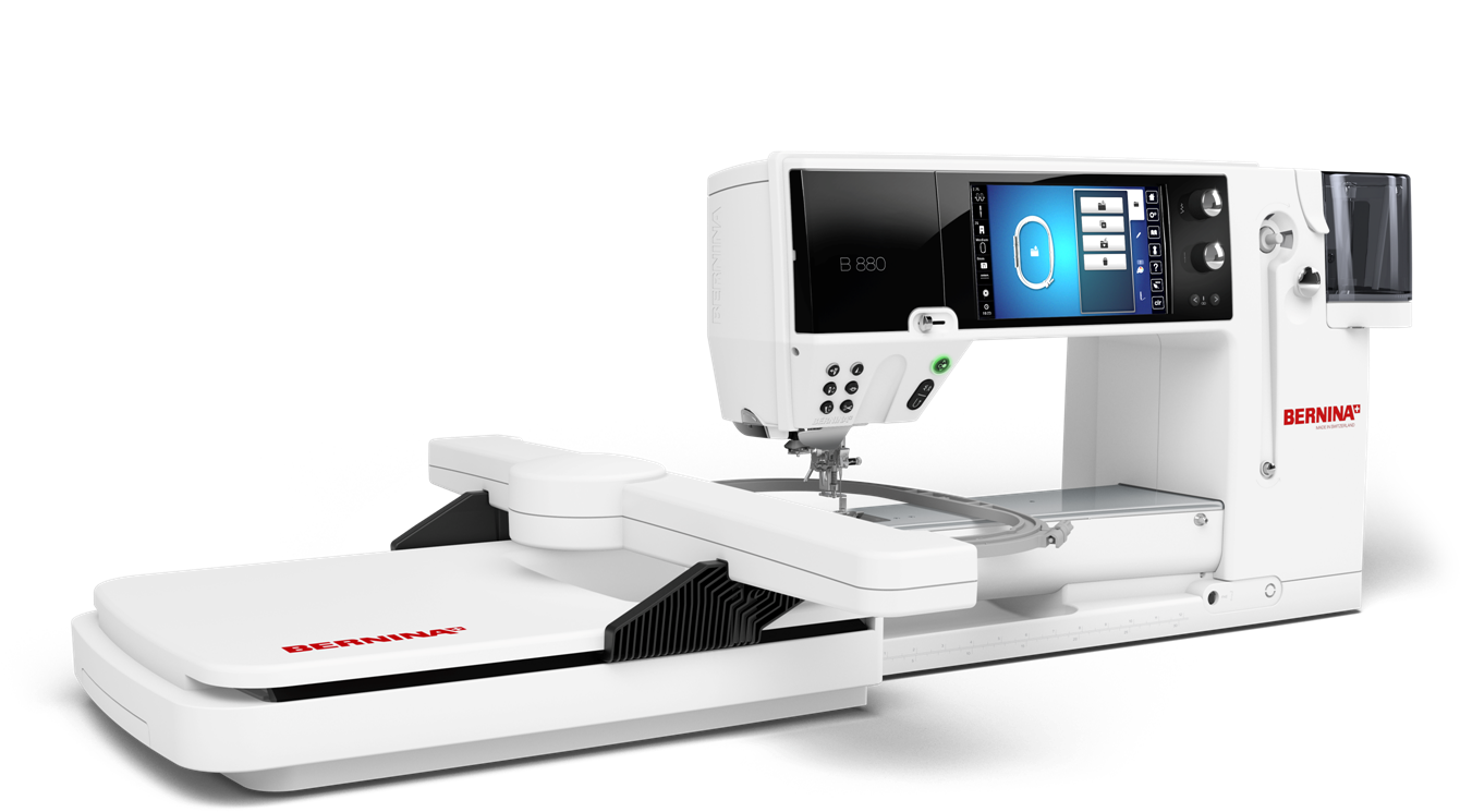 Come Learn About Embroidery Learn About The Various - Bernina 880 Plus (1485x836), Png Download