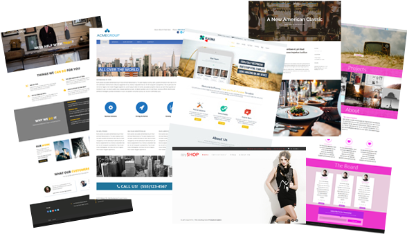 Professional Websites - Creative Professional Website Design (607x352), Png Download