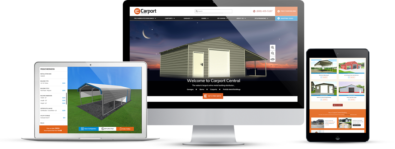 Strategically-creative Solutions For A - Web Design (1666x629), Png Download