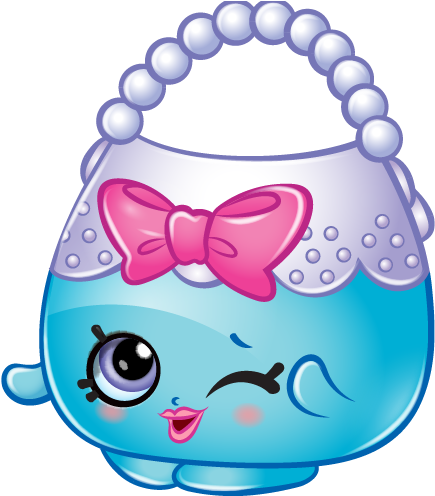 Handbag Harriet Art Official - Shopkins Clipart Png (576x495), Png Download