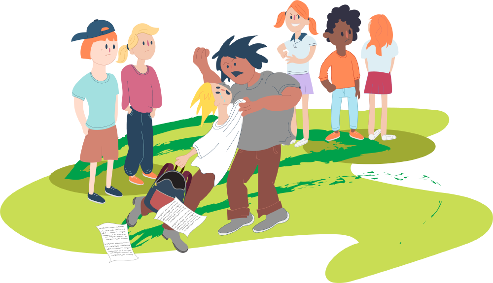 Being Bullied Is Not Your Child's Fault Or Responsibility - Bullying In School (1000x575), Png Download