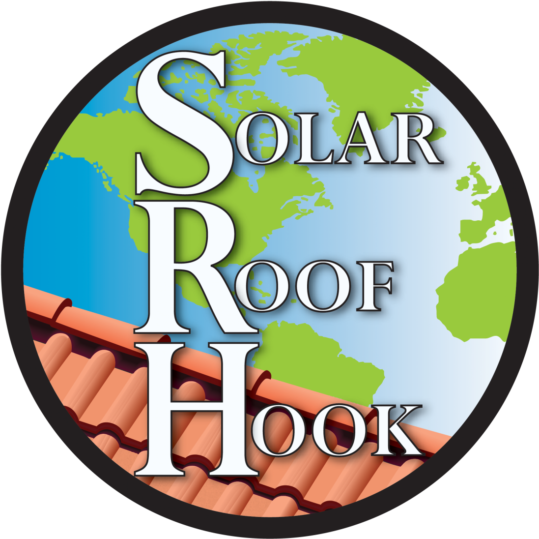 Png - Solar Roof Hook Logo (1183x1200), Png Download