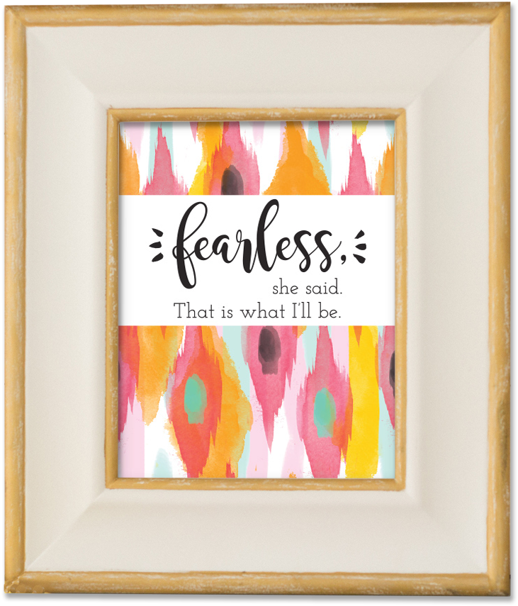 Fearless - Ikat - Zazzle Blau-und Goldfehlerloses Seit 1922 Plakat (1000x1000), Png Download