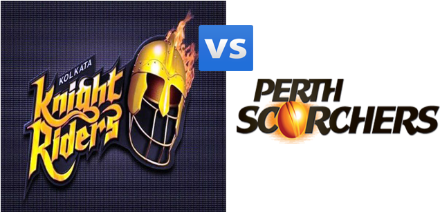 Kolkata Knight Riders Vs Perth Scorchers - Kolkata (649x306), Png Download