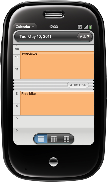 Accordion Folds Compress Empty Time In The Day - Palm Pre Plus Gsm Unlocked Cell Phone (palm Pre Plus (483x762), Png Download