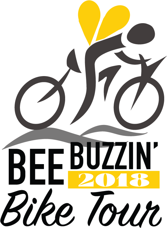 2018 Bee Buzzin Logo (612x792), Png Download