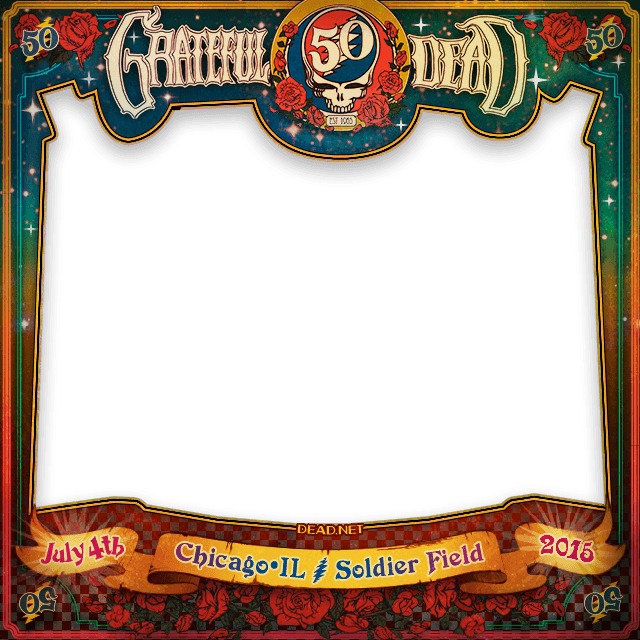 Gypsy On The Move Grateful Dead 50th Anniversary Camp (640x640), Png Download