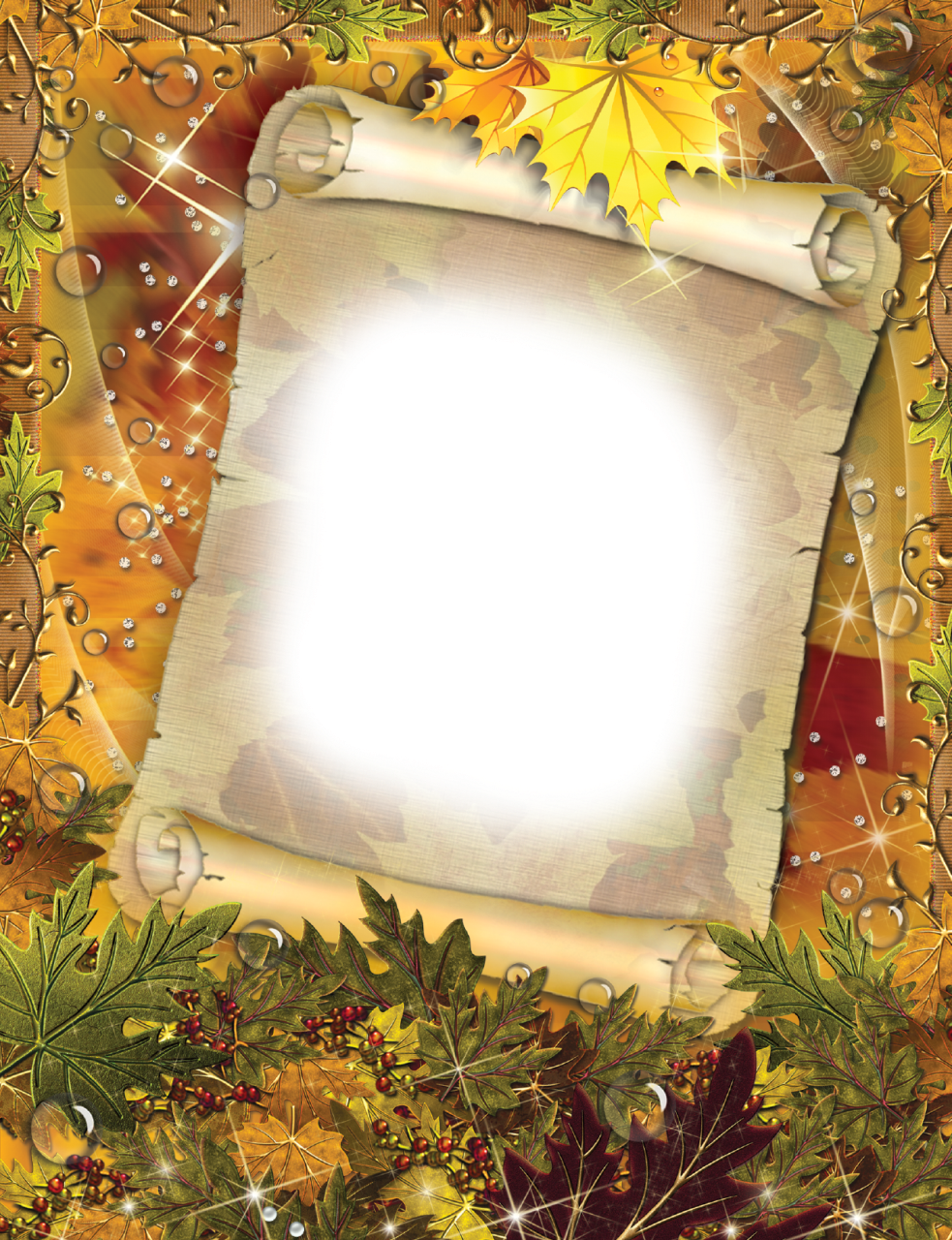 Picture Frame (983x1280), Png Download