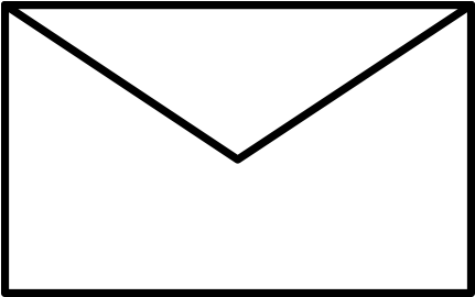 Web Mail Is A Massive And Complex Ecosystem That Offers - Mail Image In Black And White (444x377), Png Download