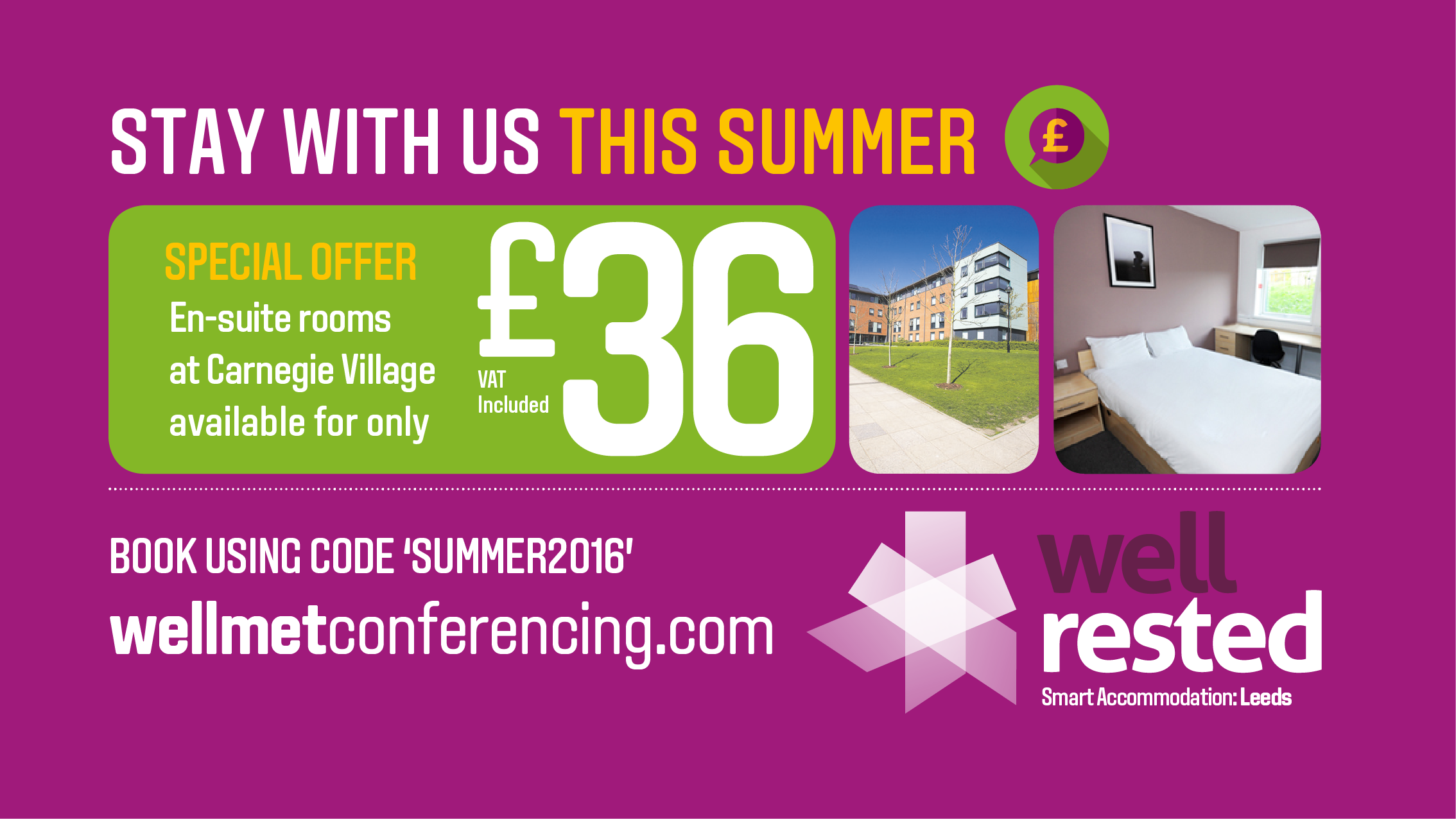 Book Your Room With Us This Summer For Just £36 - Book (2268x1276), Png Download