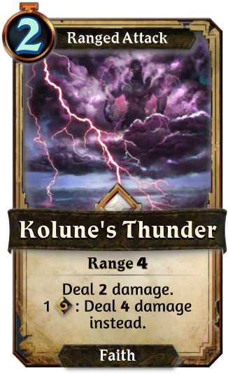 Kolune's Thunder - Poster (420x620), Png Download