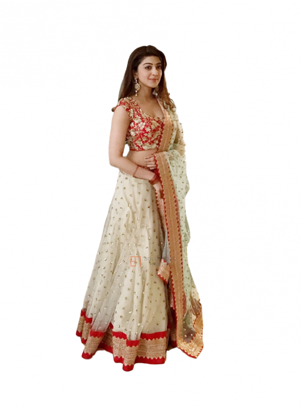 Morang Women's Latest Designer Off-white Embroidered - Choli (800x800), Png Download