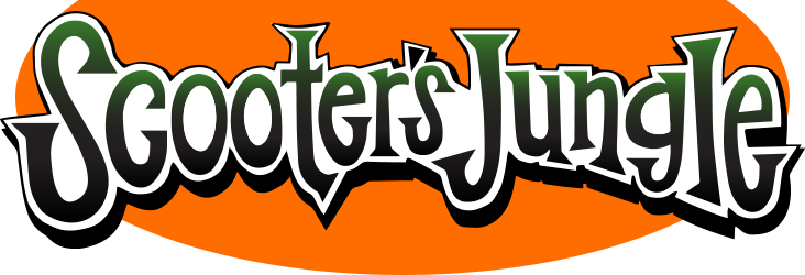 Scooter Jungle Invitations (732x250), Png Download