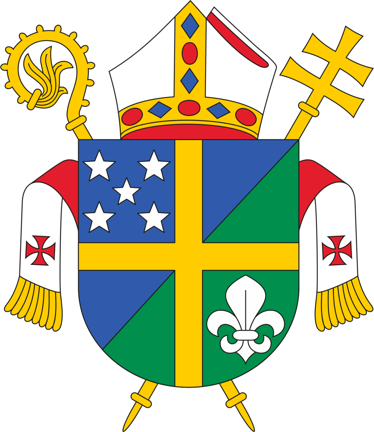 Priest Clipart Explorer Spanish - Roman Catholic Archdiocese Of Honiara (1200x1387), Png Download