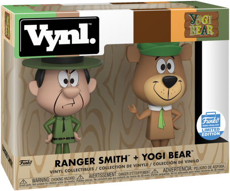 Ranger Smith & Yogi Bear 2 Pack - Freddy Krueger And Jason Vorhees Vynl. (560x560), Png Download