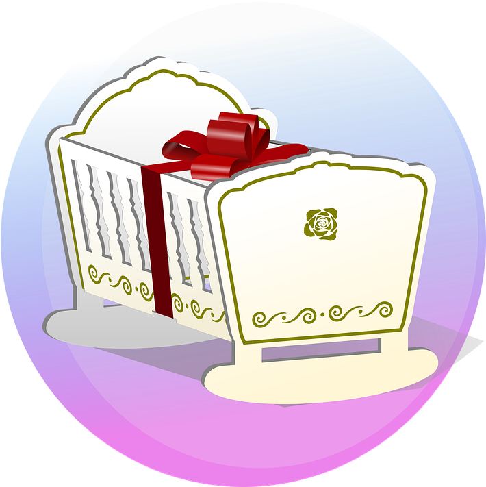This Free Icons Png Design Of Baby Cot (564x564), Png Download