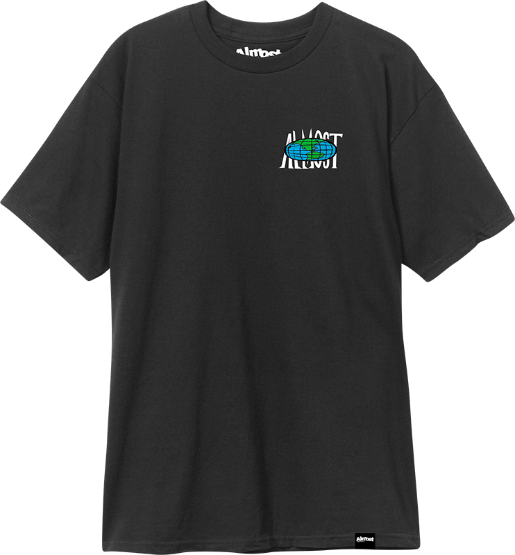 Almost 20023430 Blk Yogi Rocco Premium Ss Tee (742x800), Png Download