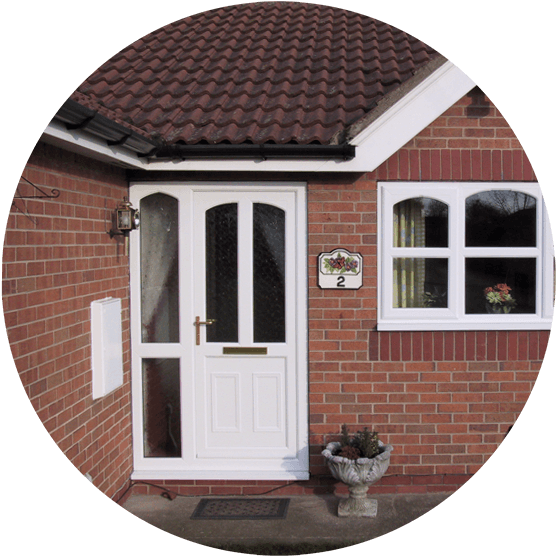 Pvc Door - Arch (591x591), Png Download