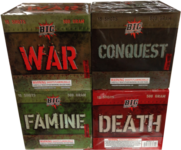 Four Hoursemen - Box (800x600), Png Download