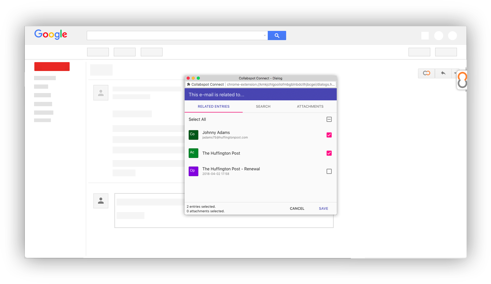 Sync Emails - Gmail (1600x970), Png Download