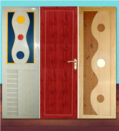 Pvc Doors - Door (400x600), Png Download