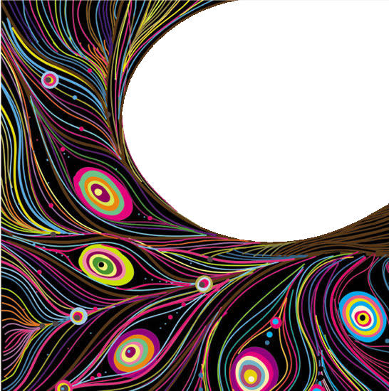 Feather Peafowl Cdr Drawing - Peacock Feather Background Png (546x550), Png Download