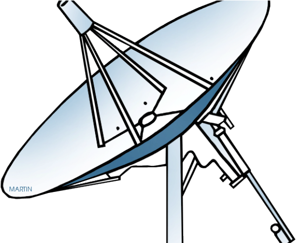 Satellite Clipart Dish - Telecomunicaciones En La Fisica (640x480), Png Download