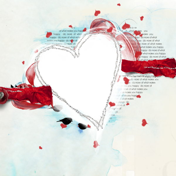 Cadre Png St Valentin, Coeur - Centerblog Png Cadre Tube (600x600), Png Download