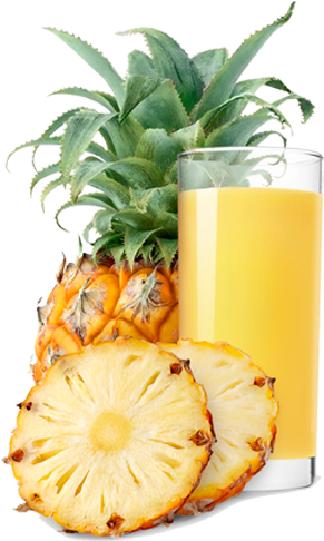 Pineapple Juice - Dengue Fever Treatment Ayurveda (426x486), Png Download