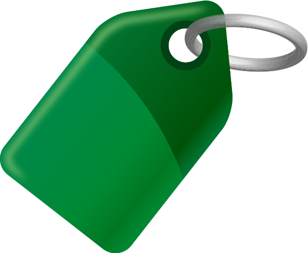Tag Dark Green - Tag Green Icon Png (600x494), Png Download
