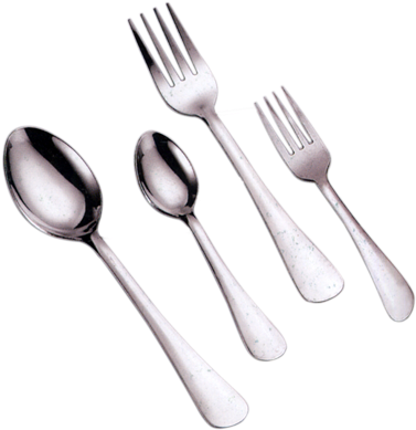 Steel Spoon Png File - Steel Spoon And Fork Png (600x400), Png Download