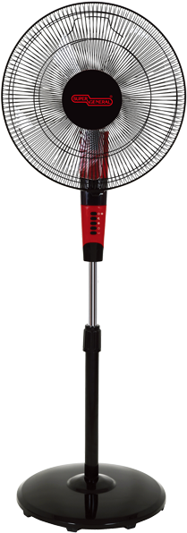 16” Stand Fan With Remote - Mechanical Fan (800x600), Png Download