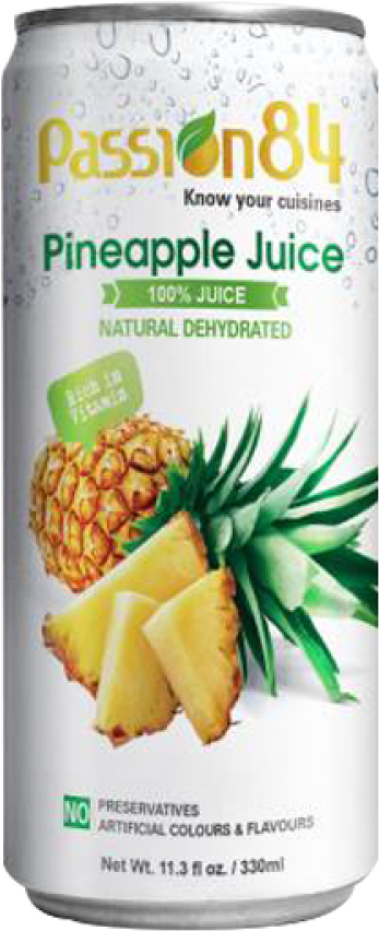 Passion84 Pineapple Juice - Juice (1000x1000), Png Download