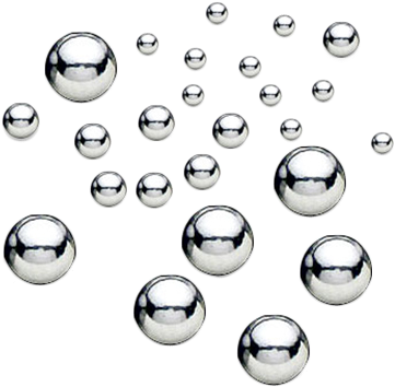 Bearing Steel, Stainless Steel Ball - Stainless Steel Ball Png (500x510), Png Download