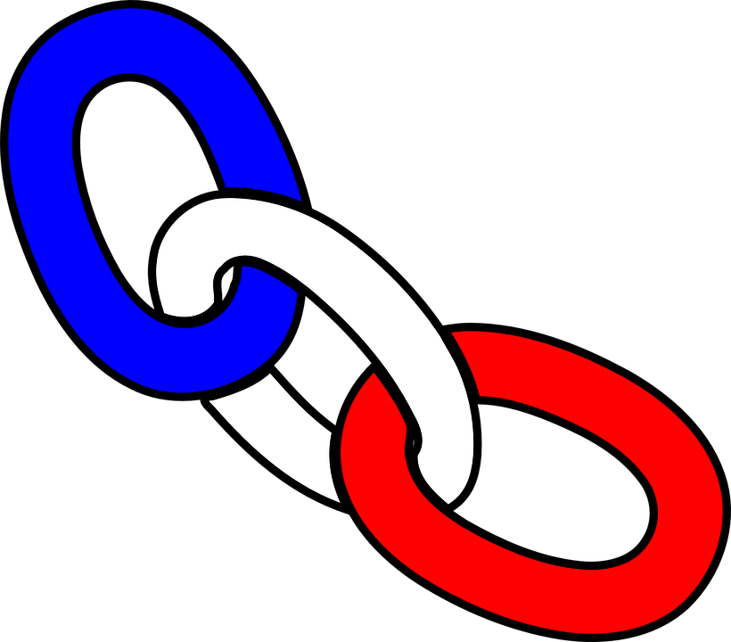 Clipart Of Chain, Extending And Relevant Link - Chain (820x720), Png Download