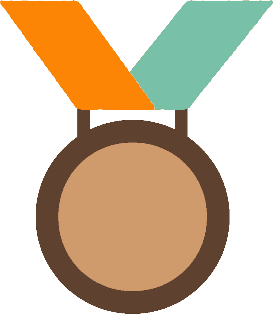 Bronze Medal - Icon Bronze Medal Png (910x1047), Png Download