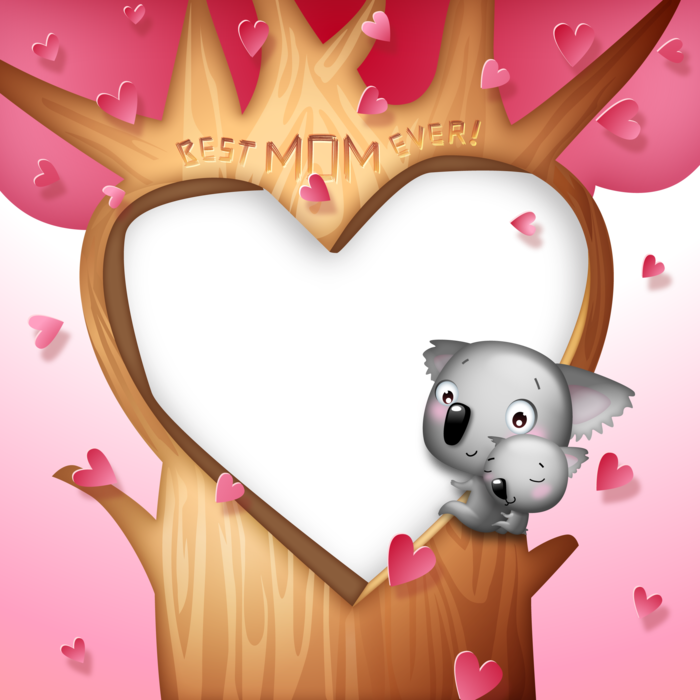 Mothers Day Frame Png (700x700), Png Download