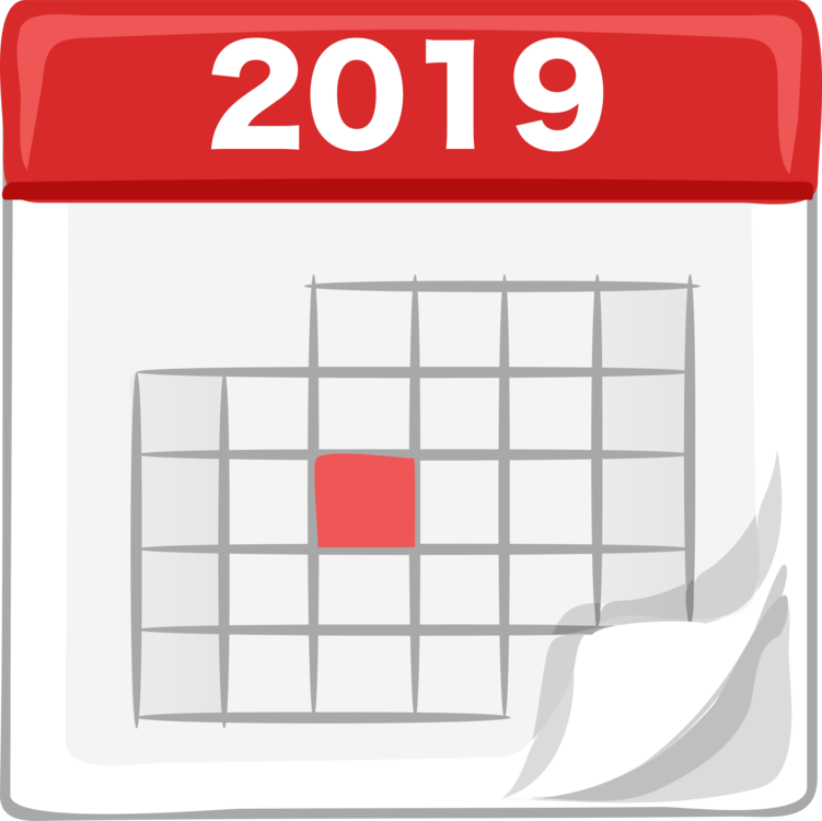 Calendar Date 2018 Time Computer Icons - Calendar Clipart Png (751x750), Png Download