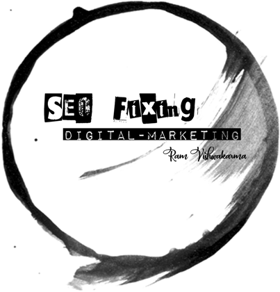 @seofixing Seo Fixing New Logo Created By Https - Brush Stroke Circle Grey Png (440x450), Png Download