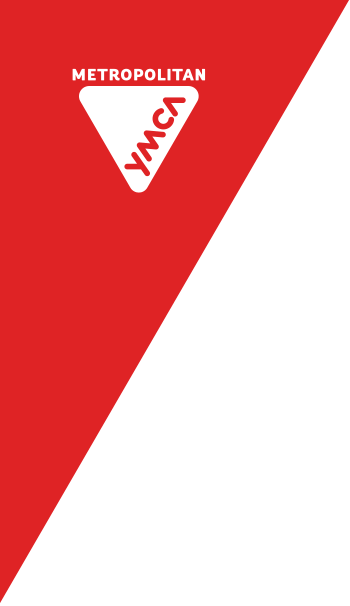 Metropolitan Ymca Logo (350x606), Png Download