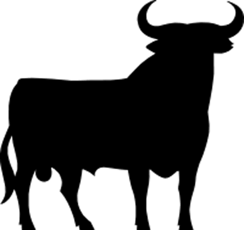 Raza Característica De Los Bóvidos Que Sólo Existe - Toro Osborne (500x470), Png Download